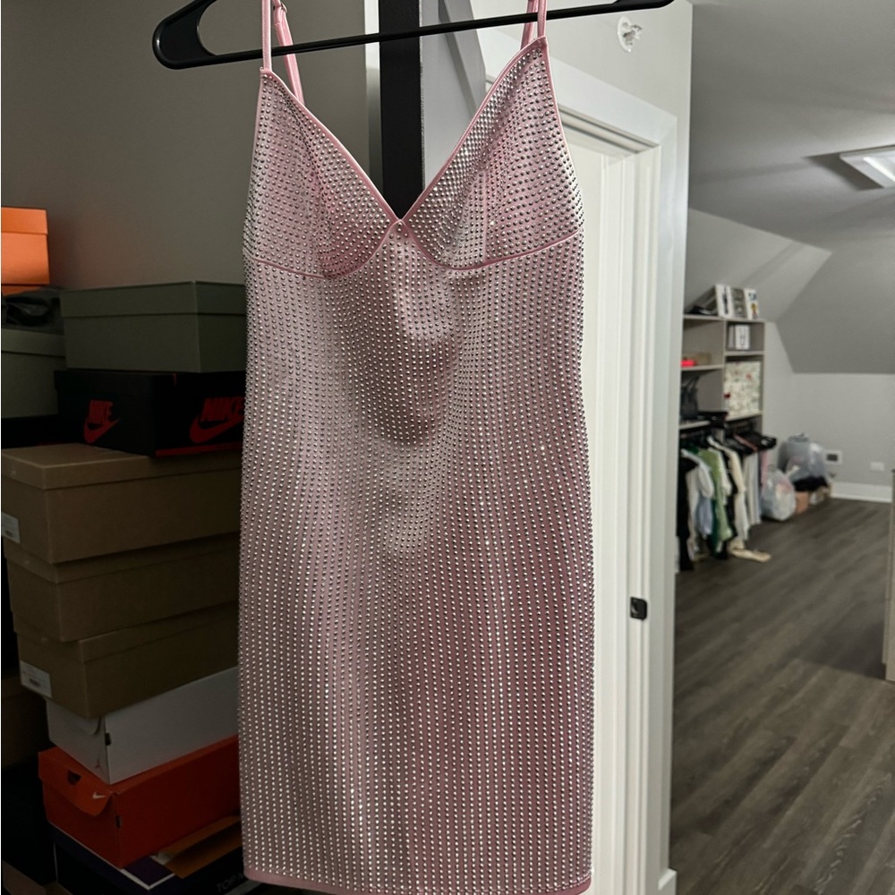 Unworn pink Akira dress